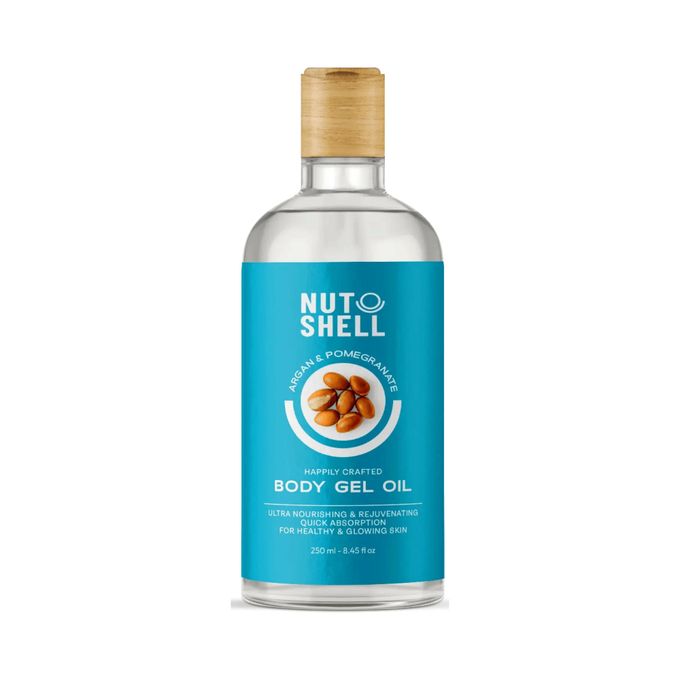 Nutshell Argan & Pomegranate Body Gel Oil 250ml