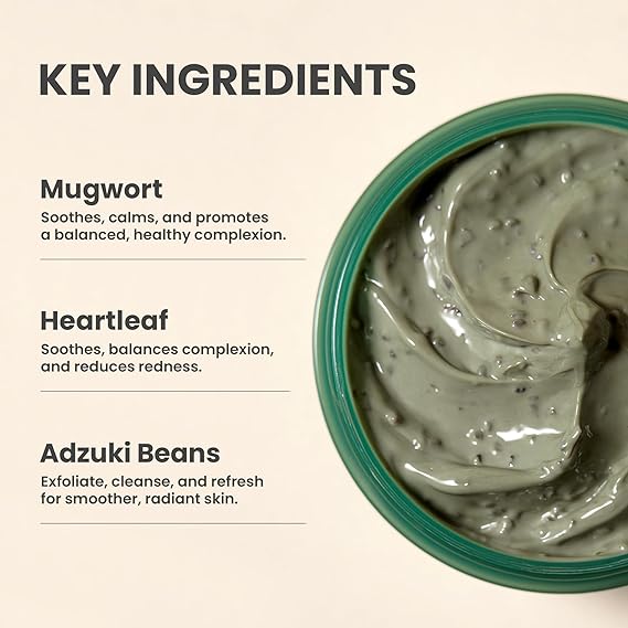 Axis-Y Mugwort Pore Clarifying Wash Off Pack 100ml
