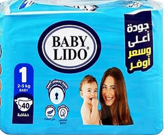 baby lido diapers 1 pack of 4