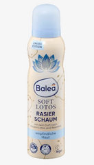 Balea Soft Lotus shaving foam, 150 ml