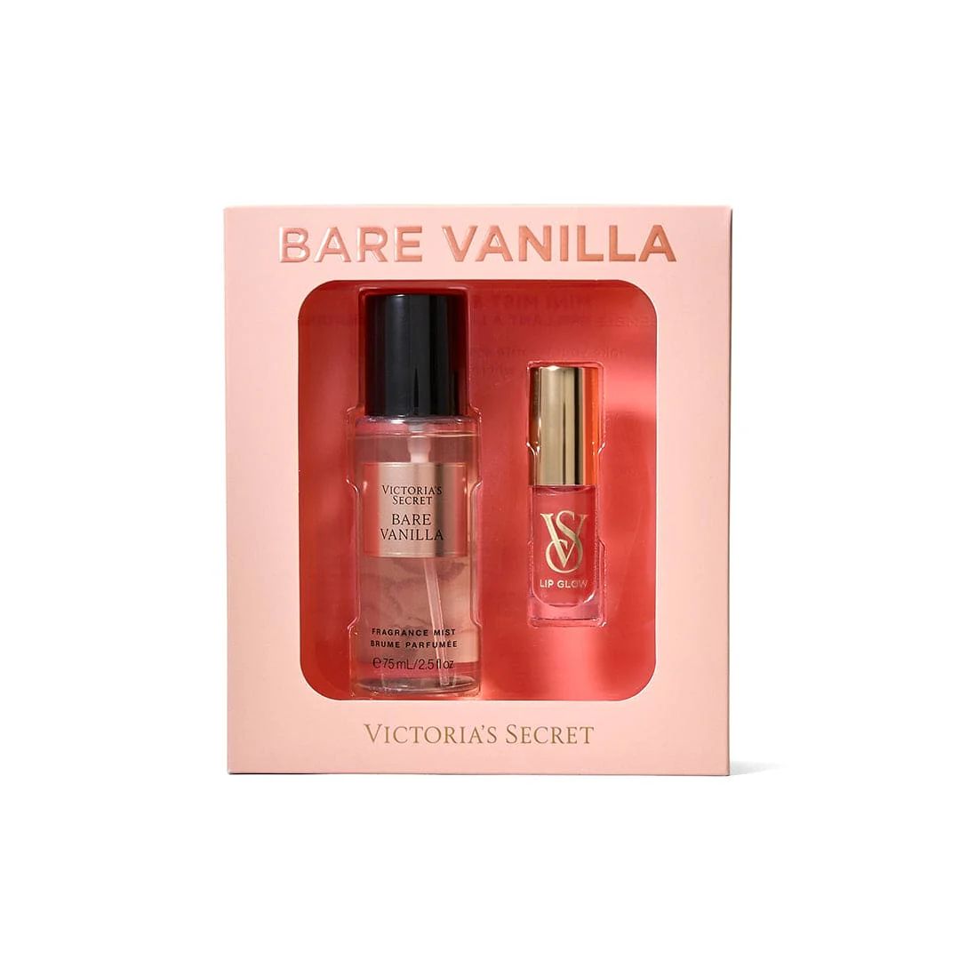 Bare Vanilla (Mist & Lip Glow) Gift Set