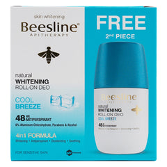 Beesline Whitening Roll-on Deodorant Cool Breeze Offer 1+1 2x50ml