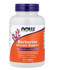 Now Berberine Glucose Support 90 Softgels
