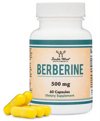 Double wood Supplement Berberine 500mg, 60 Capsules