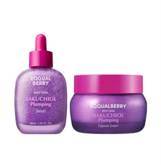 Eqqual Berry Bakuchiol Glow Duo Serum 30ml + Capsule Cream 50ml