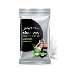 Godrej Shampoo Hair Colour No Ammonia Natural Black No.1