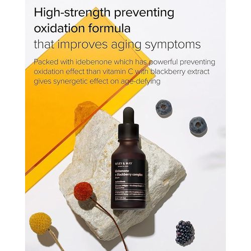 MARY & MAY Idebenone+ Blackberry Complex Serum 30ml