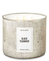 Bath & Body Works Black Teakwood 3-Wick Candle 411g