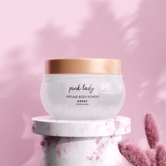 Assaf Trading Pink Lady Perfume Body Powder 225g