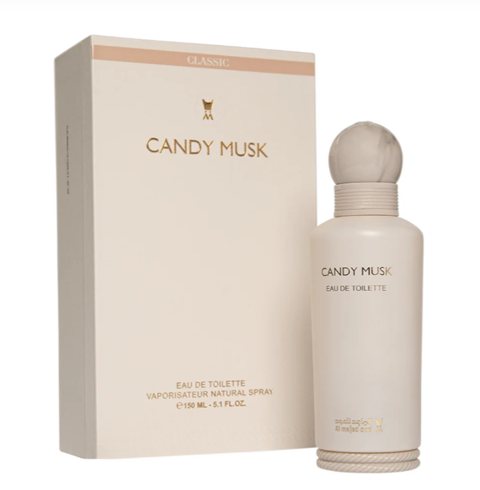 al majed oud Candy Musk Eau de Toilette for Men and Women 150ml