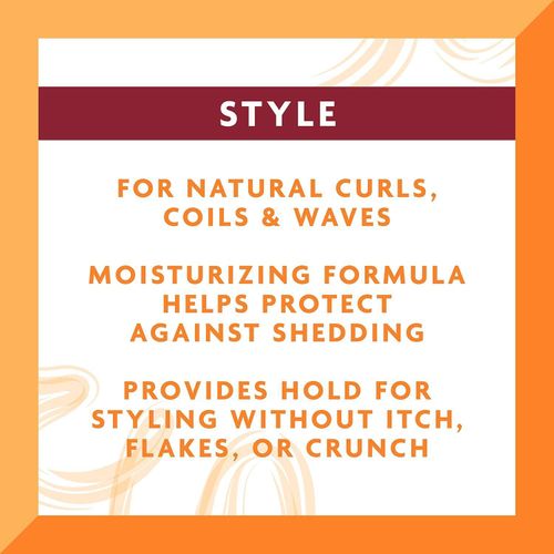 Cantu Flexible Hold Anti-Shedding Styling Gel With Honey 524g