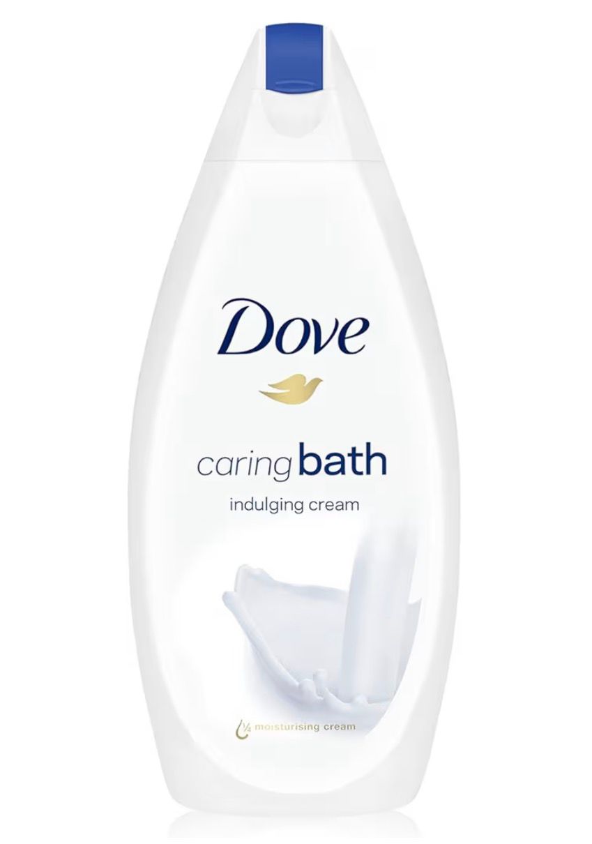 Dove Caring Bath Indulging Cream Body Wash 500ml