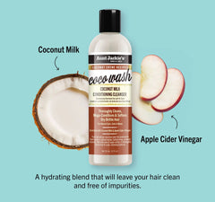 Aunt Jackie's Coco Wash Coconut Milk Conditioning Cleanser 355ml