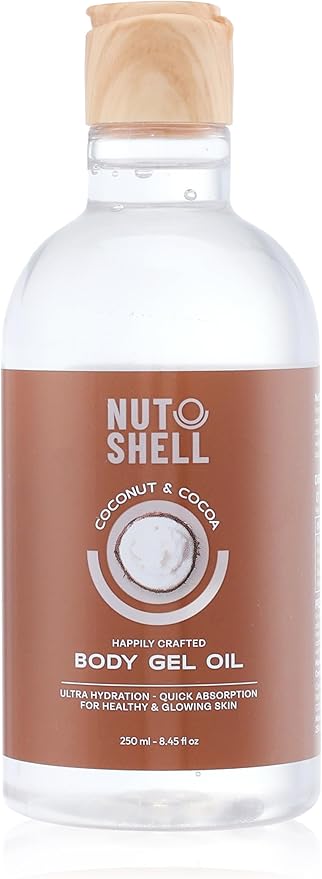 Nutshell Coconut & Cocoa Body Gel Oil 250ml