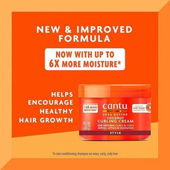 Cantu Shea Butter Coconut Curling Cream 340g
