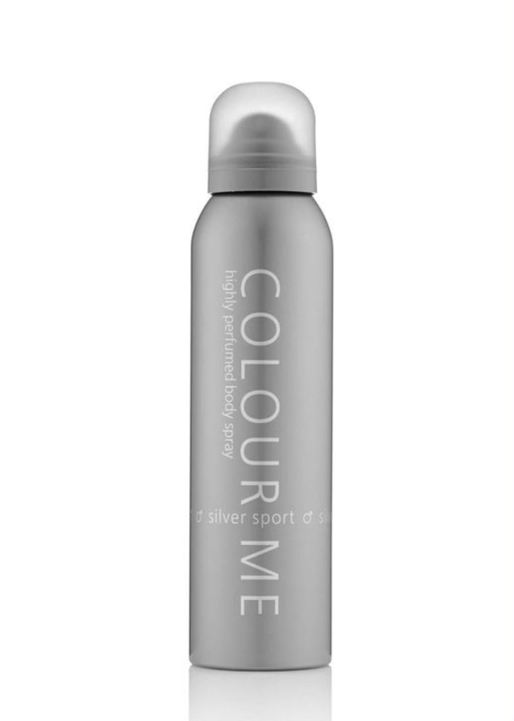 Colour Me Silver Sport Body Spray for Men 150ml