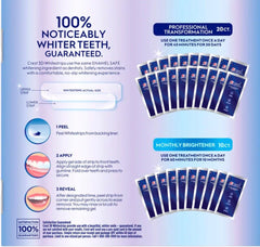 3D Whitestrips 20 Professional Treatments & 10 Brightening Treatments