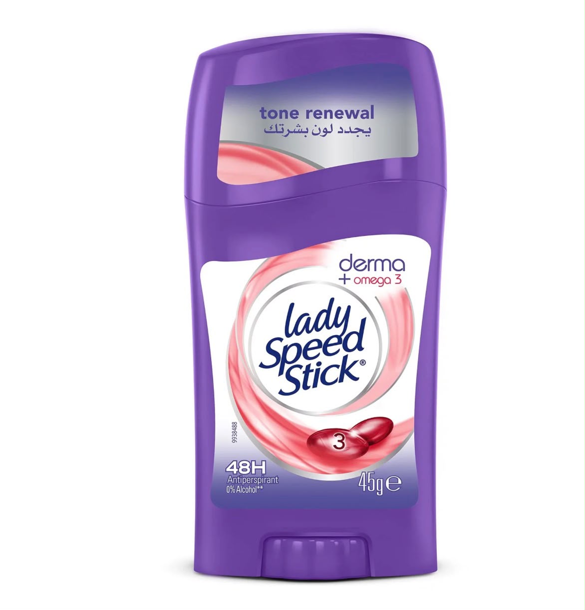 Lady Speed Stick derma+omega 3 Deodorant Stick 45g