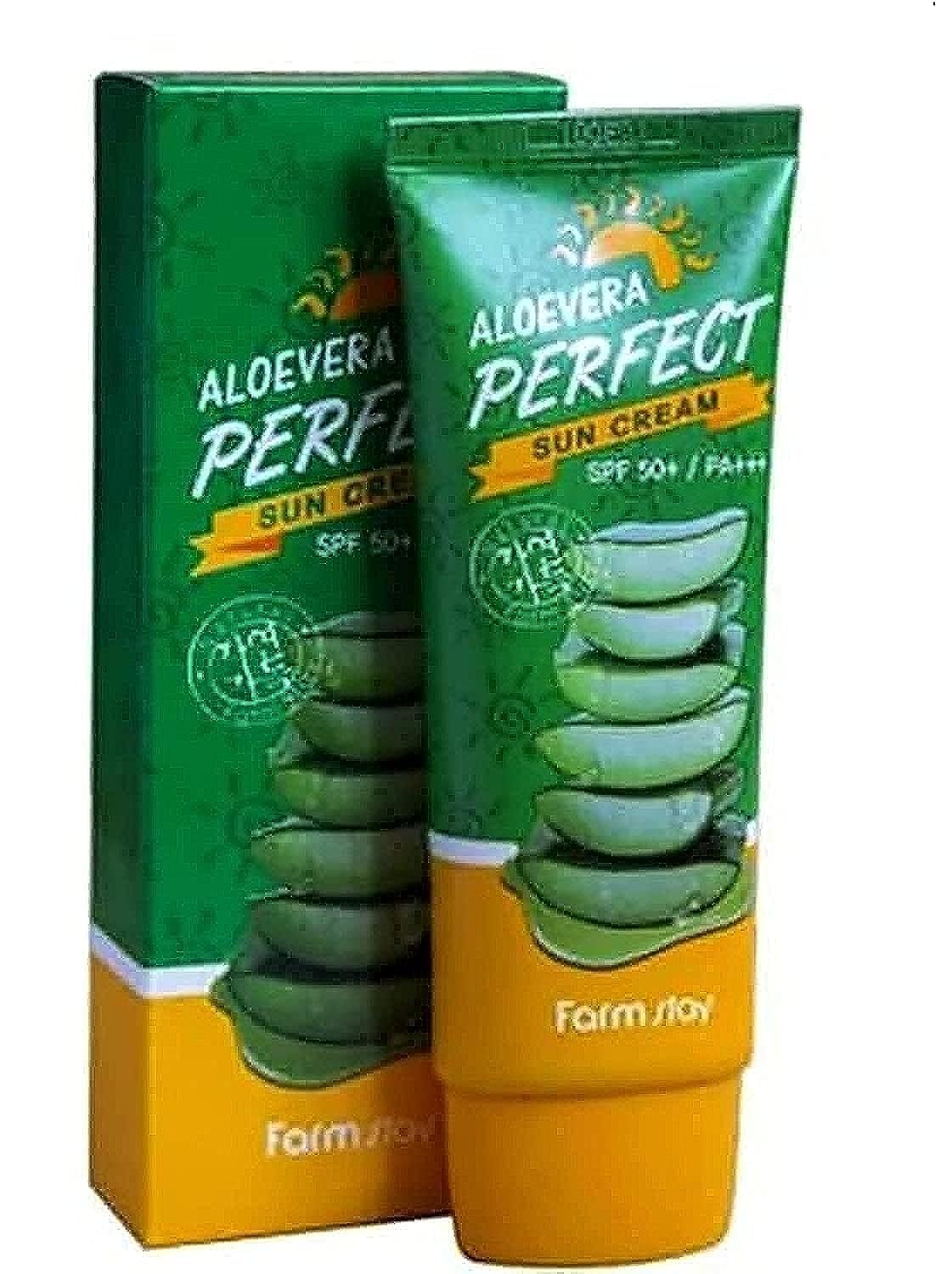Farmstay Aloe Vera Perfect Sun Cream SPF50+/PA+++ 70g