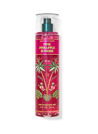 Bath & Body Works pink pineapple sunrise fine fragrance mist 236ml