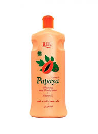 Papaya Whitening Hand And Body Lotion with Vitamin E 600 Ml