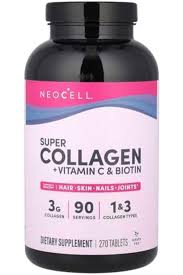 Neo Super Collagen + Vitamin C & Biotin for 270 Tablets