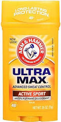Arm & Hammer Ultra Max Active Sport Antiperspirant Deodorant 73g