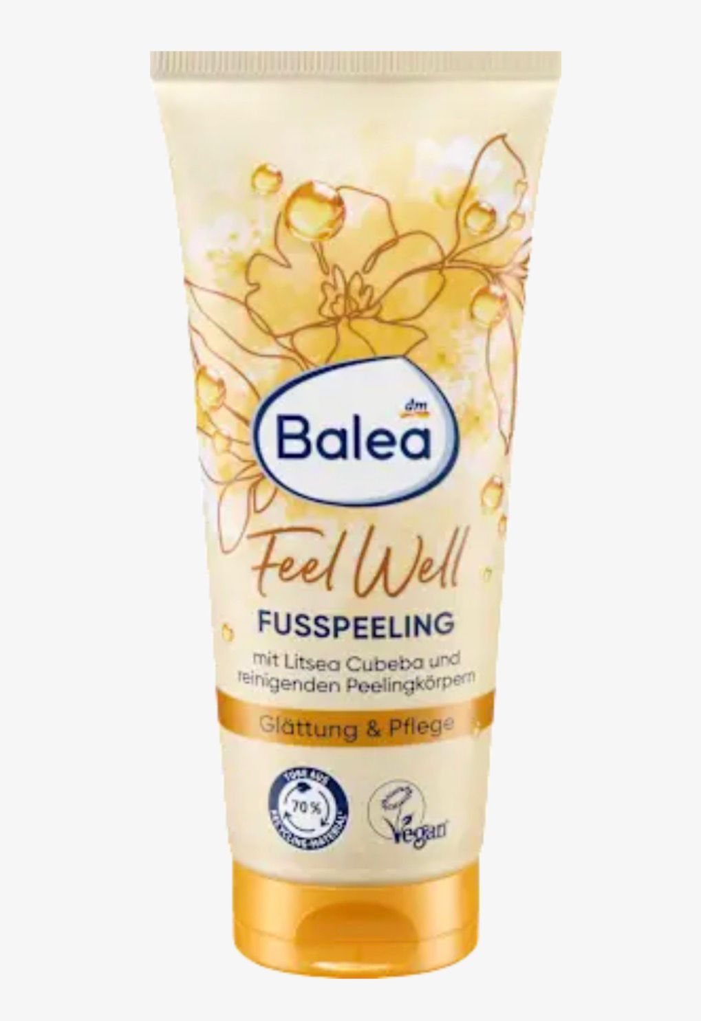 Balea Feel Well foot peeling 100ml