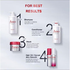 Fino Premium Touch Hair Care Set Shampoo, Conditioner, Hair Mask & Hair Oil