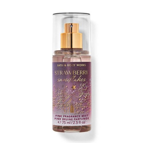 Bath & Body Works Strawberry Snowflakes Travel Size Fine Fragrance Mist 75ml