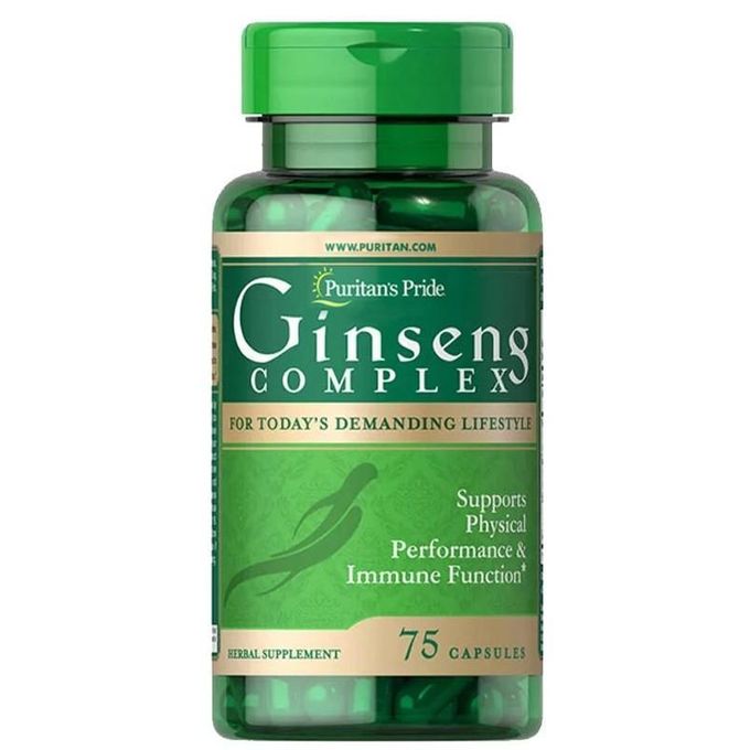 Puritan'S Pride Ginseng Complex 75 Capsules