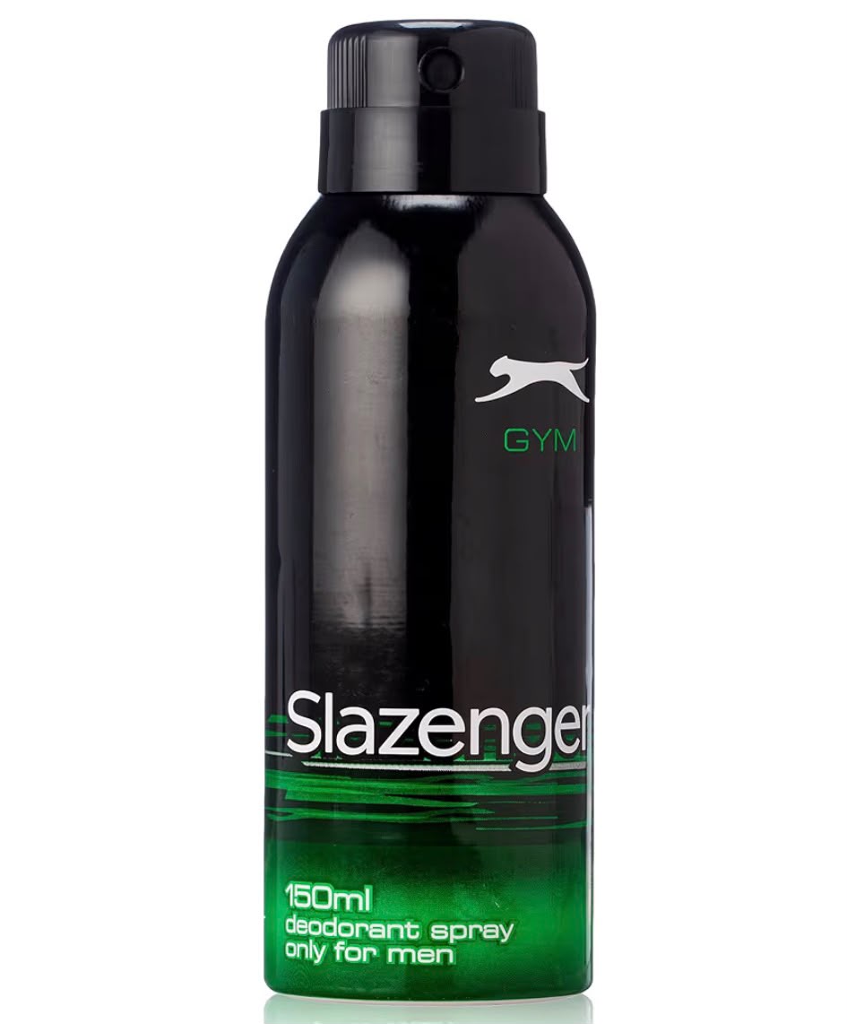 Slazenger Gym Deodorant Spray for Men 150ml