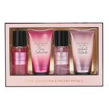 Victoria's Secret Pure Seduction & Velvet Petals Gift Set Box