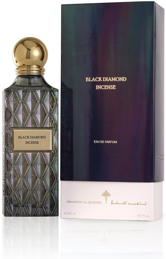 IBRAHEEM AL.QURASHI Black Diamond Incense Eau De Perfume 200ml