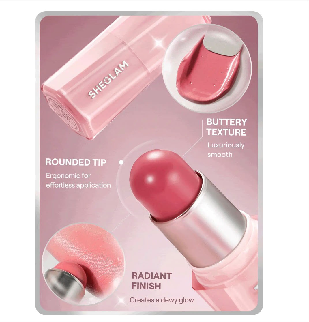 Sheglam Buttery Bliss Blush Stick, Love Cake 6g