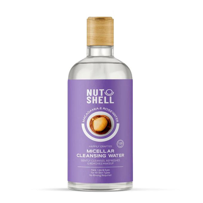 Nutshell Macadamia & Rose Water Micellar Cleansing Water 250ml