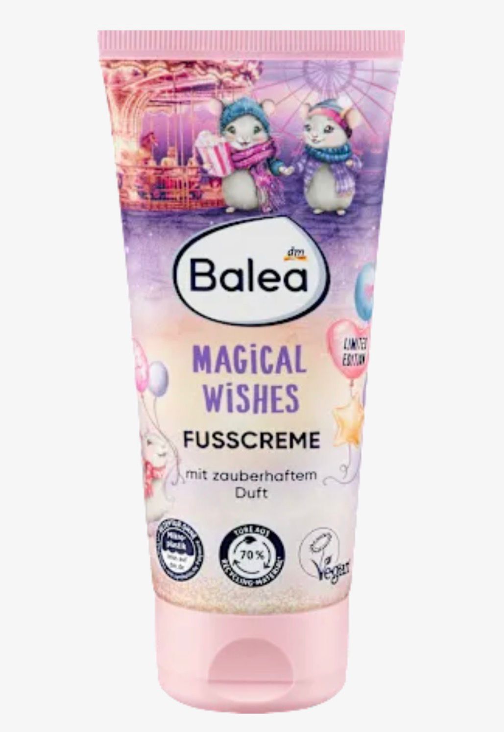 Balea Magical Wishes Foot Cream 100ml