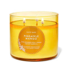 Bath & Body Works Pineapple Mango 3-Wick Candle 411g