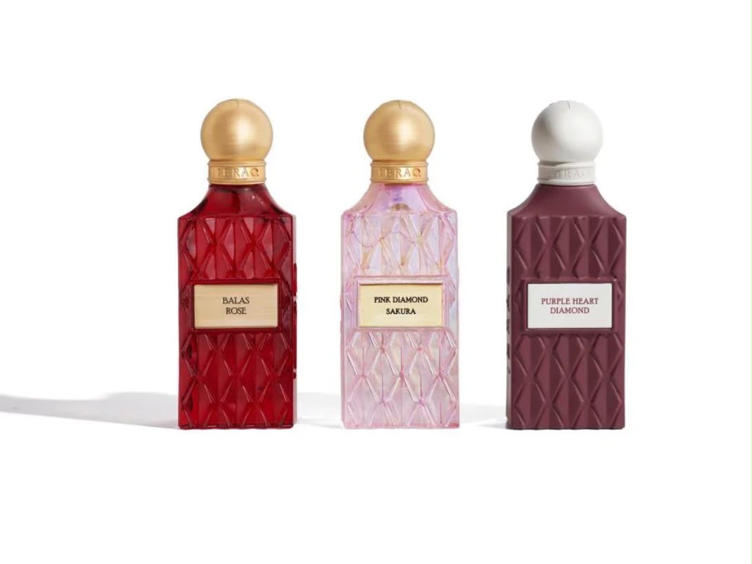 ibraq Maroon Diamond Collection Set Box 3×75ml