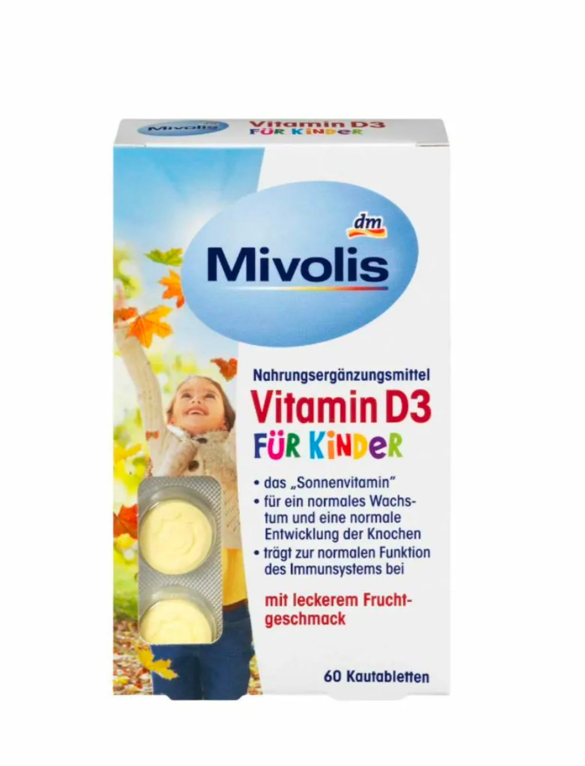 Mivolis Vitamin D3 for children 60 Capsules