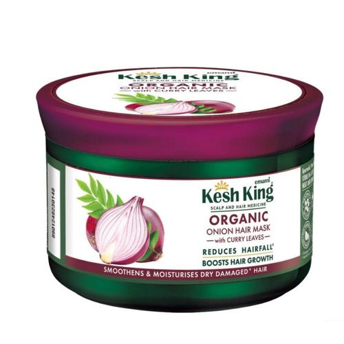 Kesh King Organic Onion Hair Mask with Curry Leaves 200ml