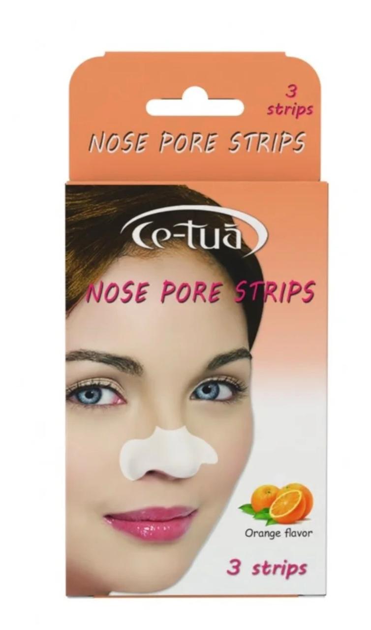 Ce-tua Nose Pore Strips Orange Flavor 3 Strips