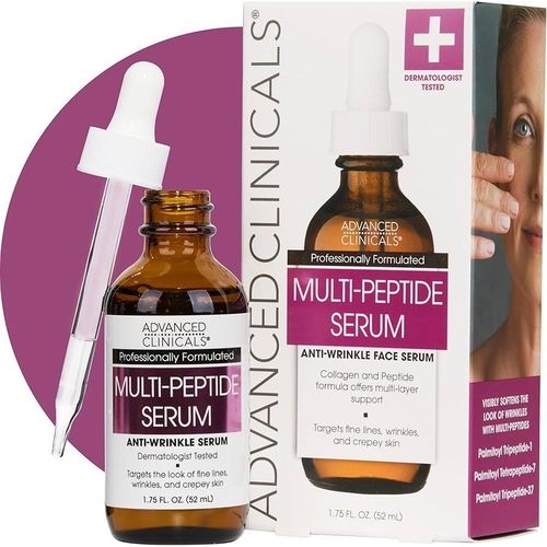 Advanced clinicals Multi-Peptide Anti Wrinkle Face Serum 52ml