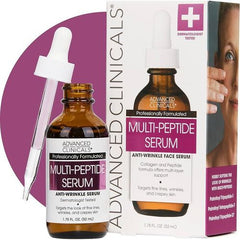Advanced clinicals Multi-Peptide Anti Wrinkle Face Serum 52ml