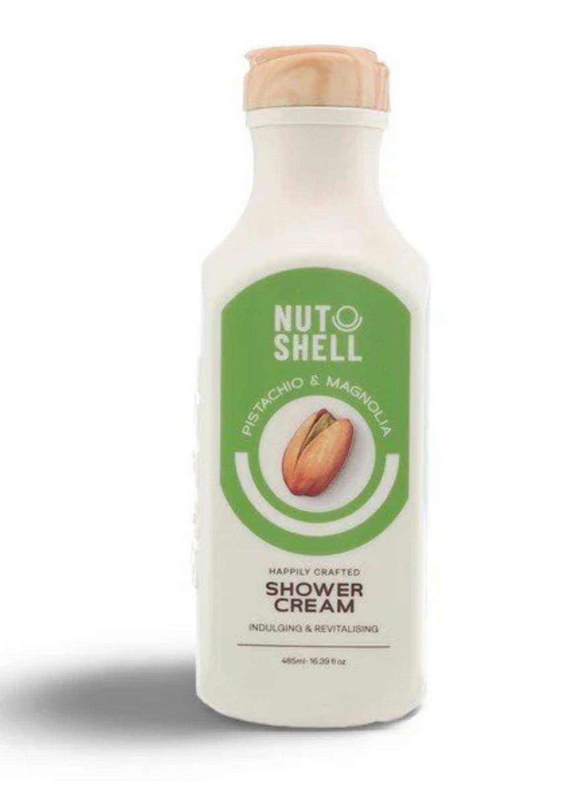 Nutshell Pistachio & Magnolia Shower Cream 485ml