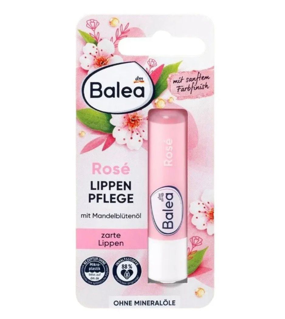 Balea Rose Lip Balm 4.8g