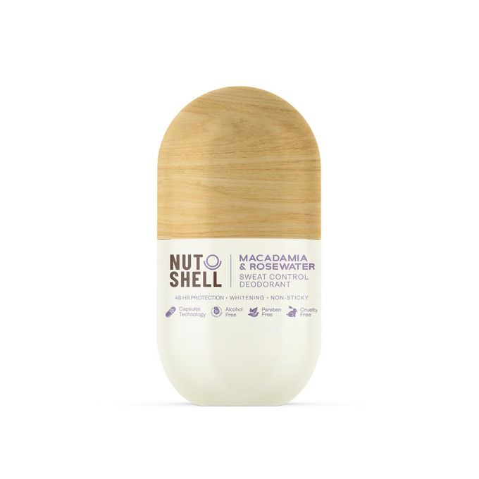 Nutshell Macadamia & Rosewater Sweat Control Deodorant 50ml