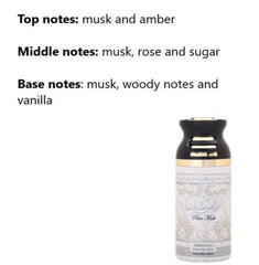 Lattafa Pure Musk Unisex Perfumed Spray 250ml