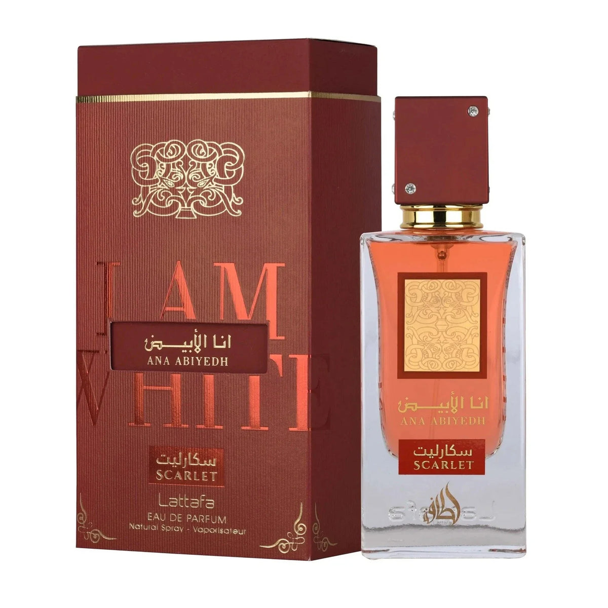 Lattafa Ana Abiyed Scarlet Eau de Perfume 60ml