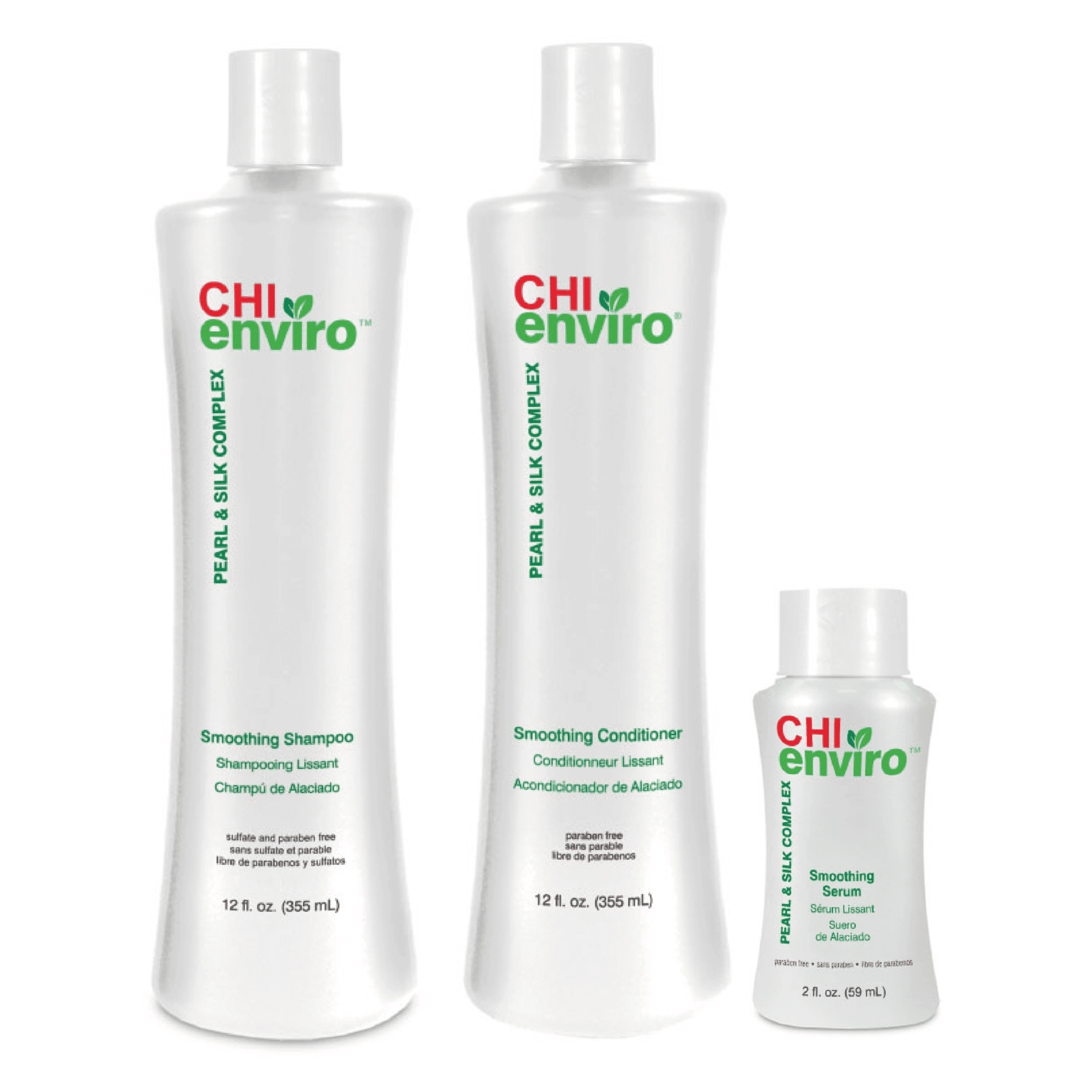 Chi Enviro Package (Shampoo 355ml - Conditioner 355ml - Serum 59ml)